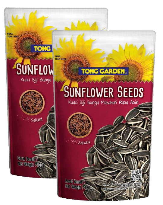 Tong Garden Salted Sunflower Seeds 2x(130g) [0900]